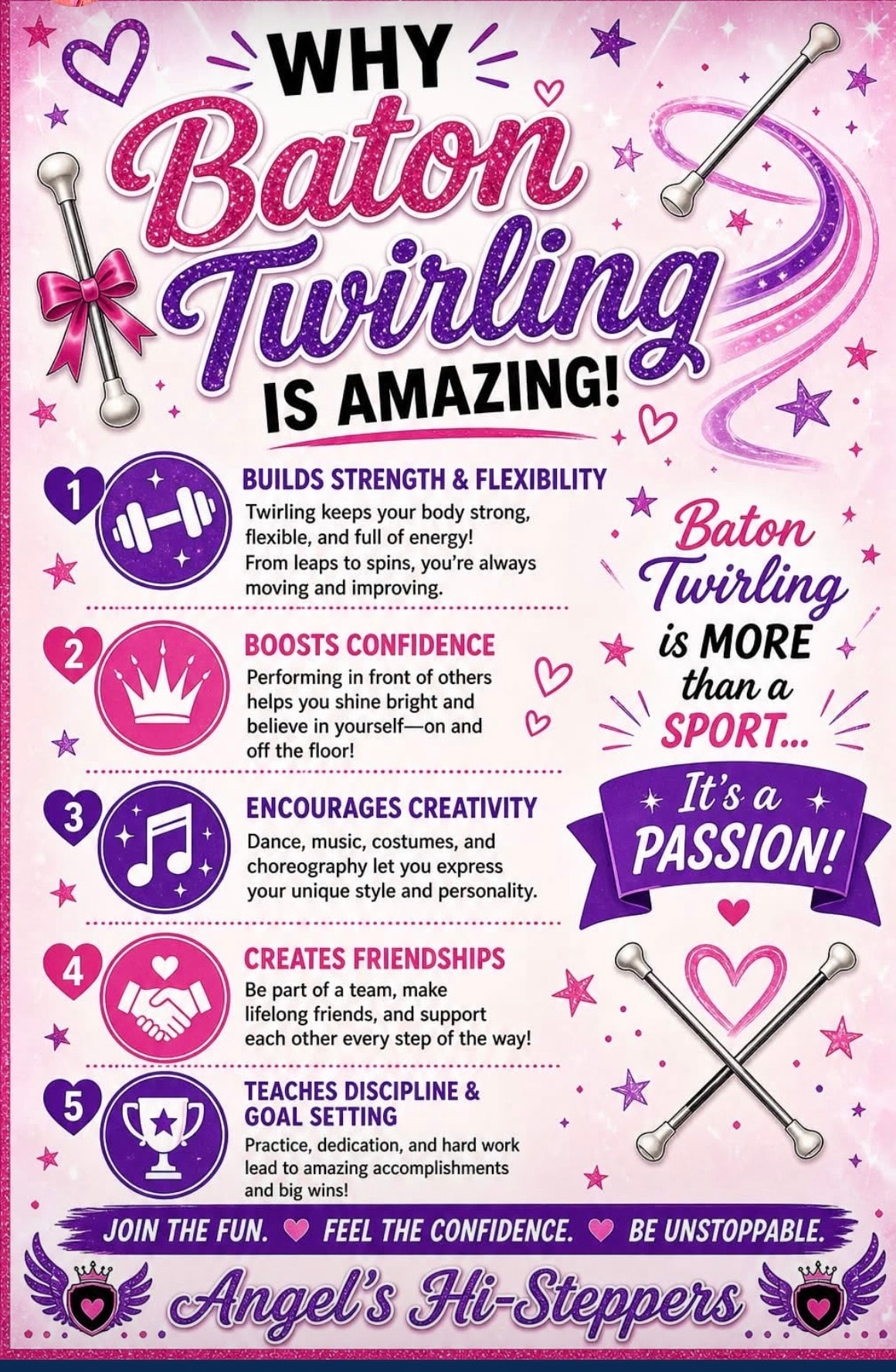 Why Baton Twirling is Amazing - Angel's Hi-Steppers